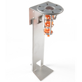 MP240   Mr. Peely 40mm Carrot Peeler Head with heavy duty stainless steel stand