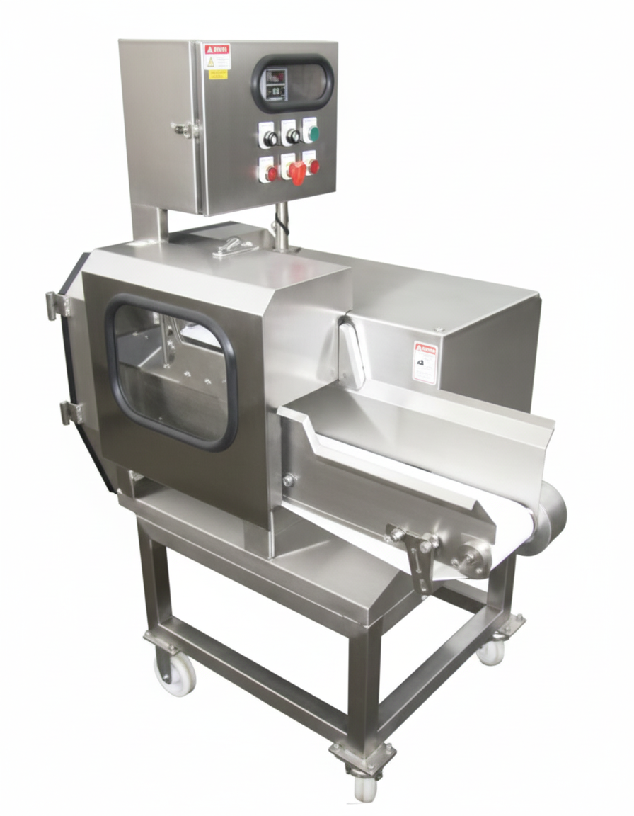 Large Belt Cutter machine.