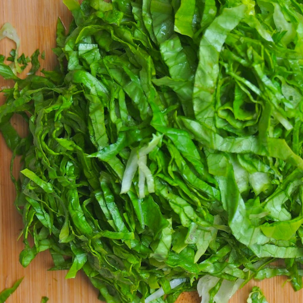 Shredded Lettuce background